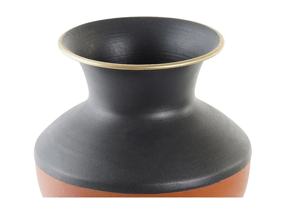 Jarrón DKD Home Decor Metal Multicolor Moderno 18 x 18 x 21 cm