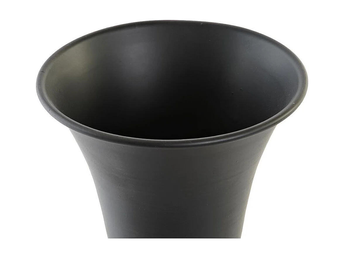 Jarrón DKD Home Decor Negro Metal Cobre Vintage 14 x 14 x 32 cm