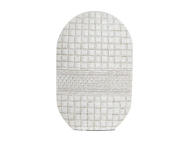 Jarrón DKD Home Decor Blanco Resina Moderno 18 x 6 x 28 cm