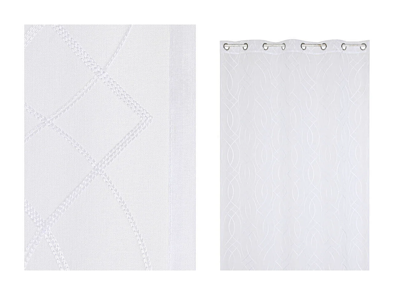 Cortinas Home ESPRIT Blanco 140 x 260 x 260 cm