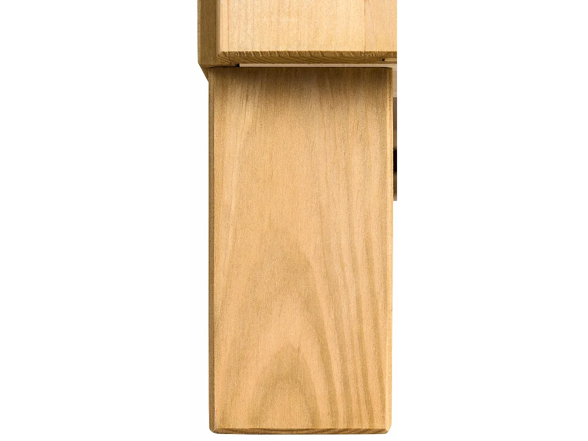 Alby | Meuble de cuisine à trois tiroirs en bois de pin