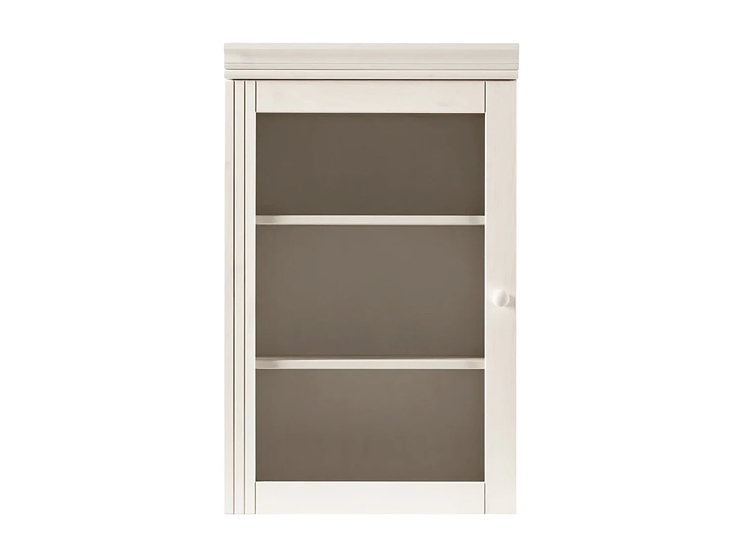 Anita | Armoire murale en pin marron