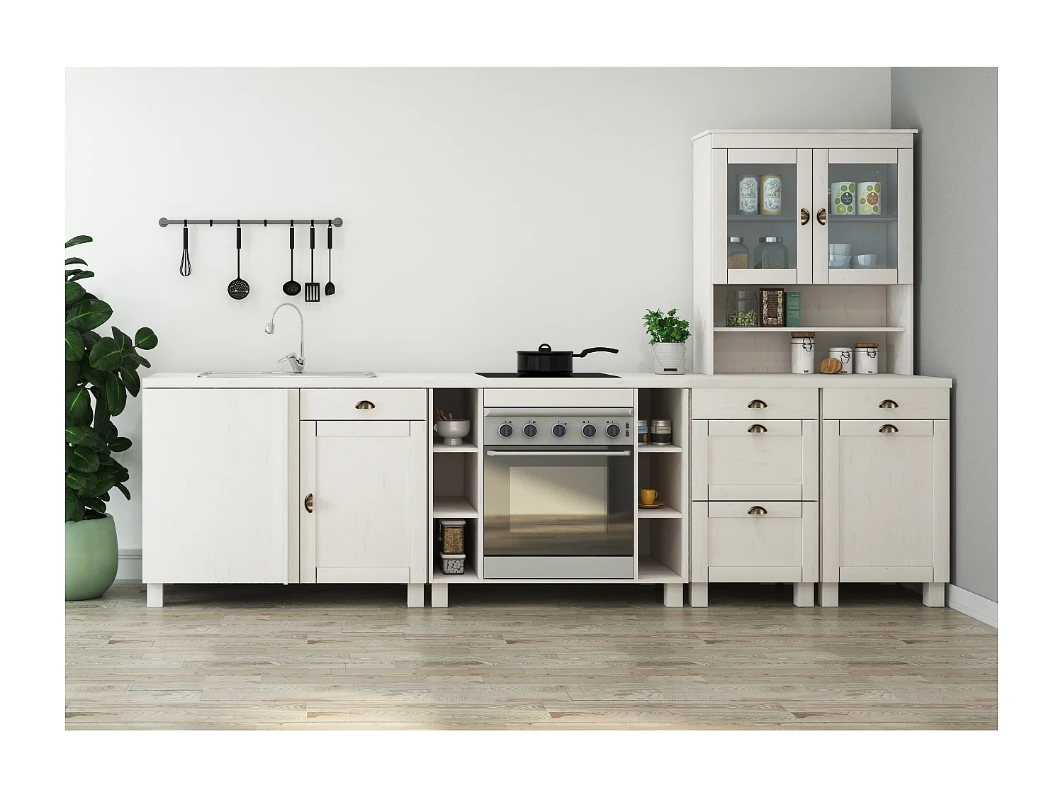 Oslo|Armoire pour le four