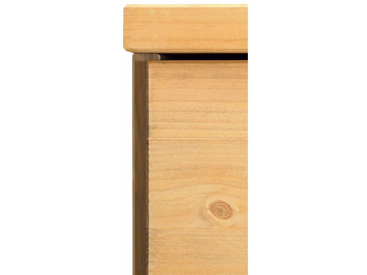 Alby | Meuble de cuisine en pin avec un tiroir et une porte