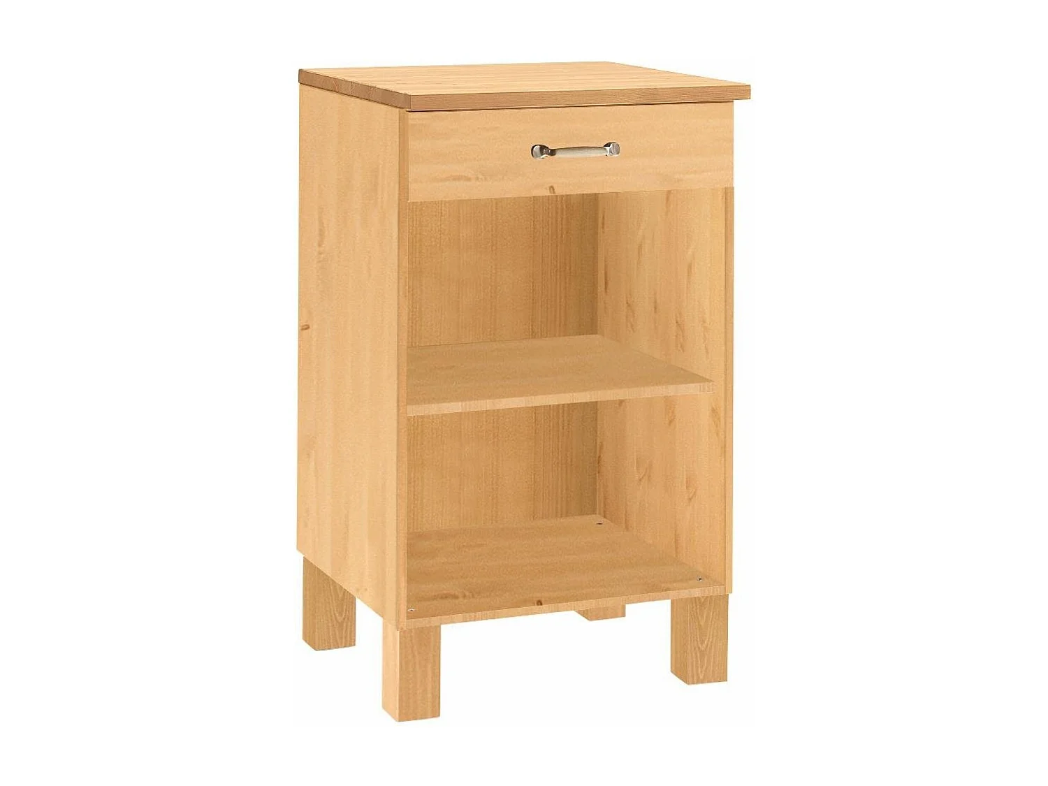 Alby | 60 cm Meuble de cuisine en pin avec un tiroir