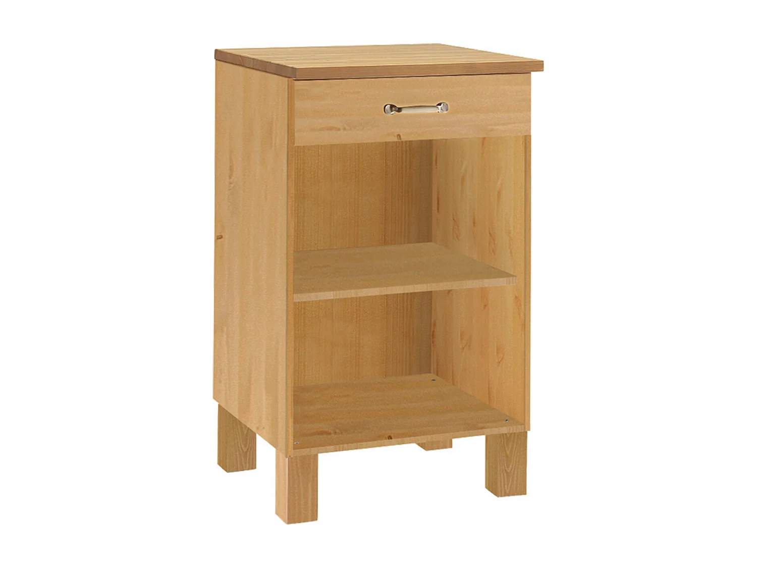 Alby | Meuble de cuisine en pin avec un tiroir