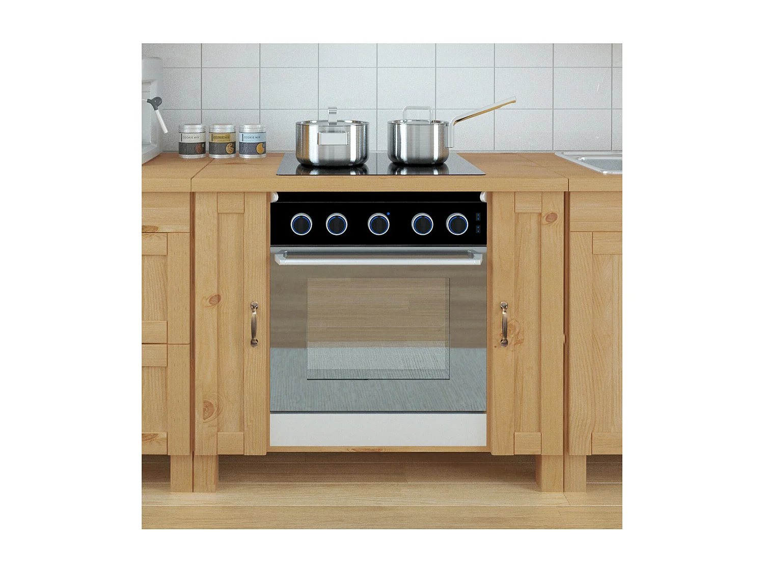 Alby|60 cm Armoire à four