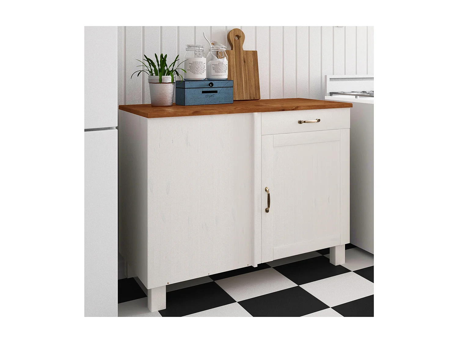 Alby|Meuble d'angle de 60 cm