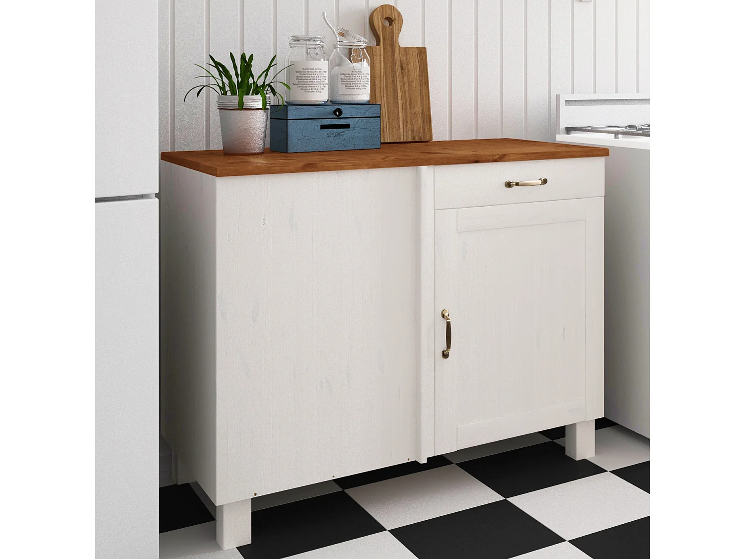 Alby|Meuble d'angle de 60 cm
