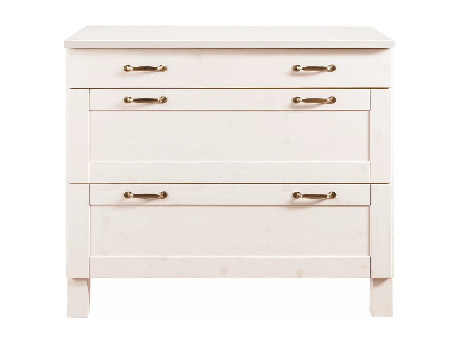 Alby | Malle en bois de pin avec rangement 60 cm