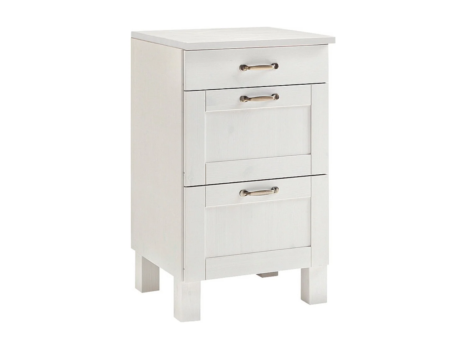 Alby | Malle en bois de pin avec rangement