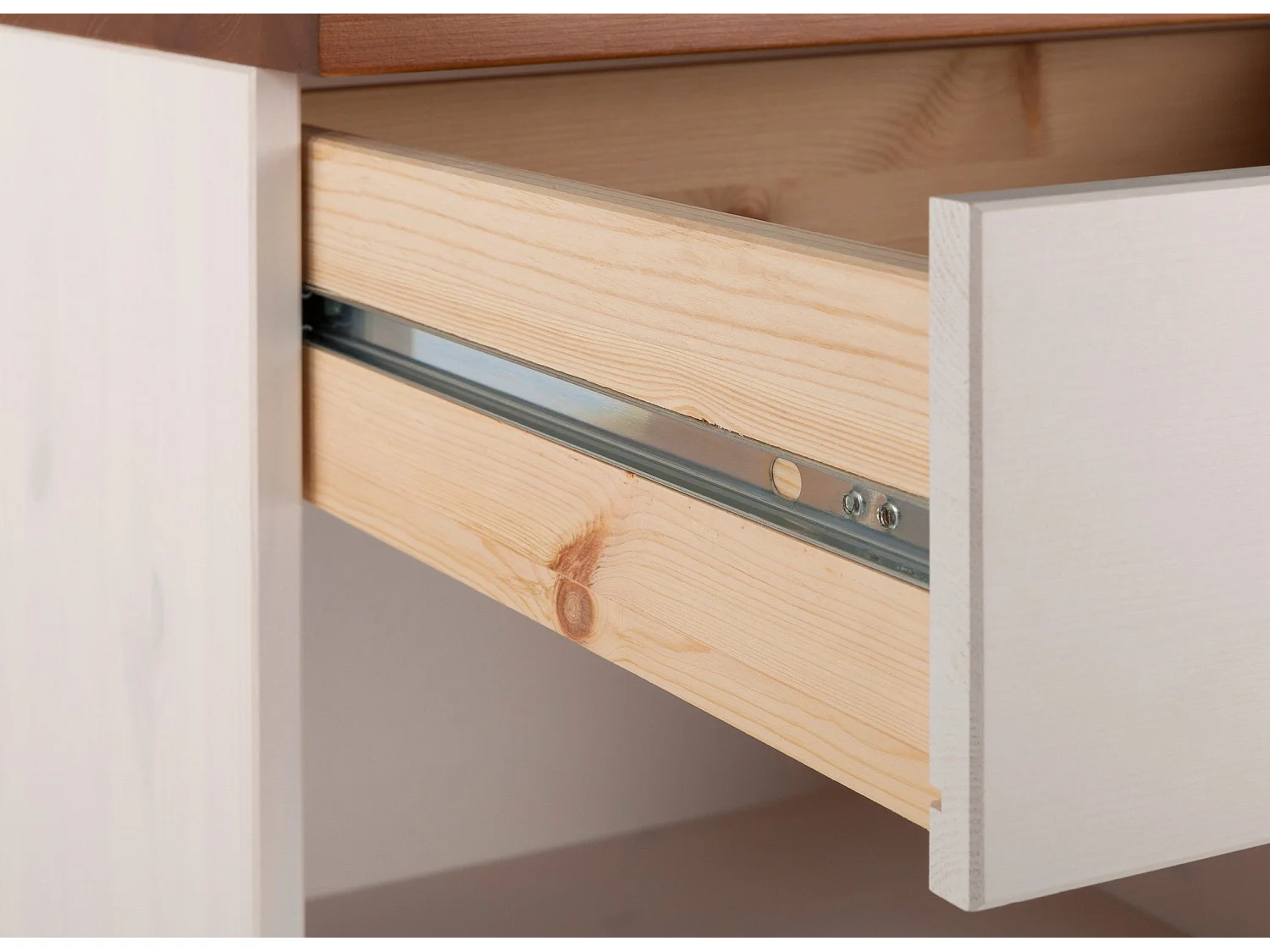 Alby | 60 cm Meuble de cuisine en pin avec un tiroir