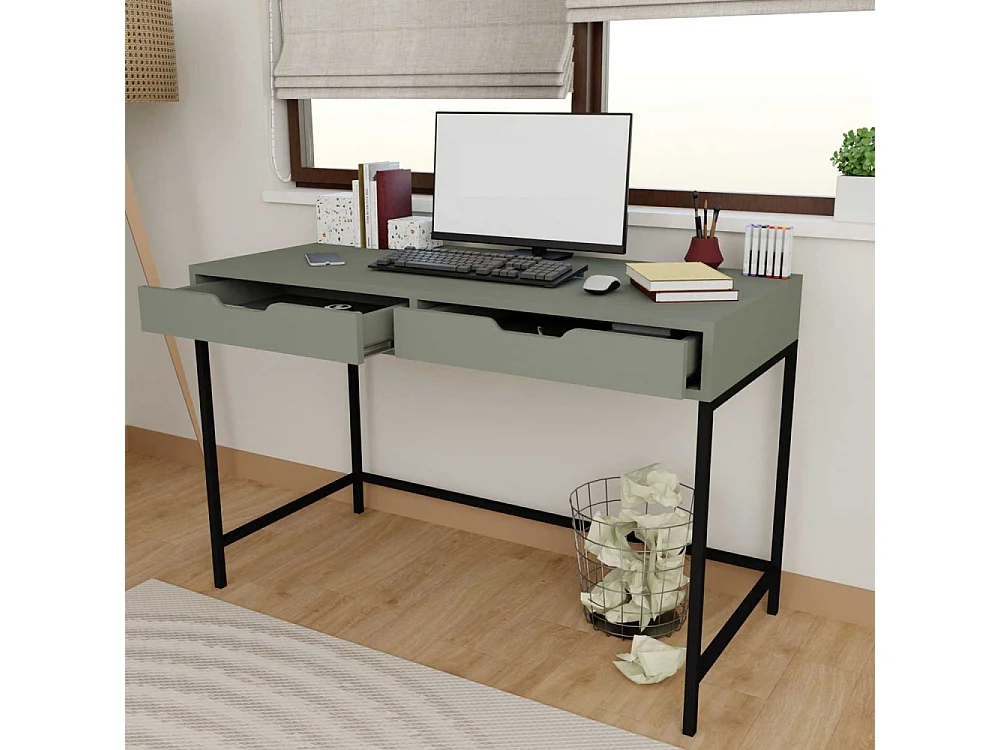 Bureau avec tiroirs en aggloméré Working Bureau seul