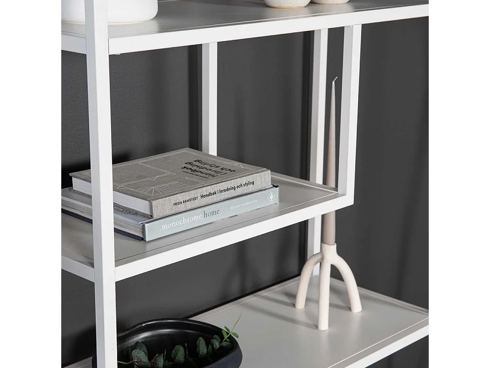 Etagère en métal 85 x 35 x 190 cm Staal