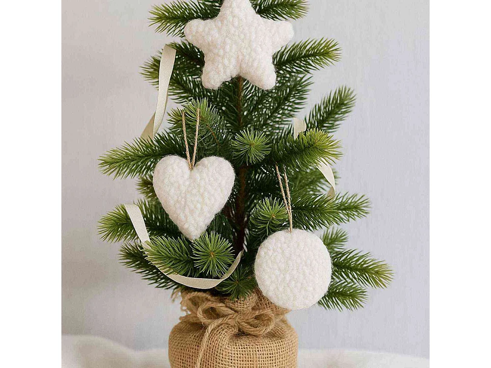 Ensemble de 3 décorations à suspendre Lu Set