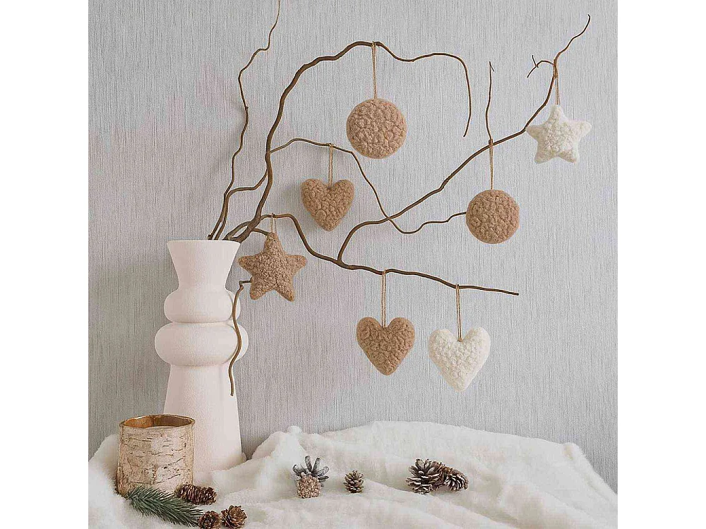 Ensemble de 3 décorations à suspendre Lu Set