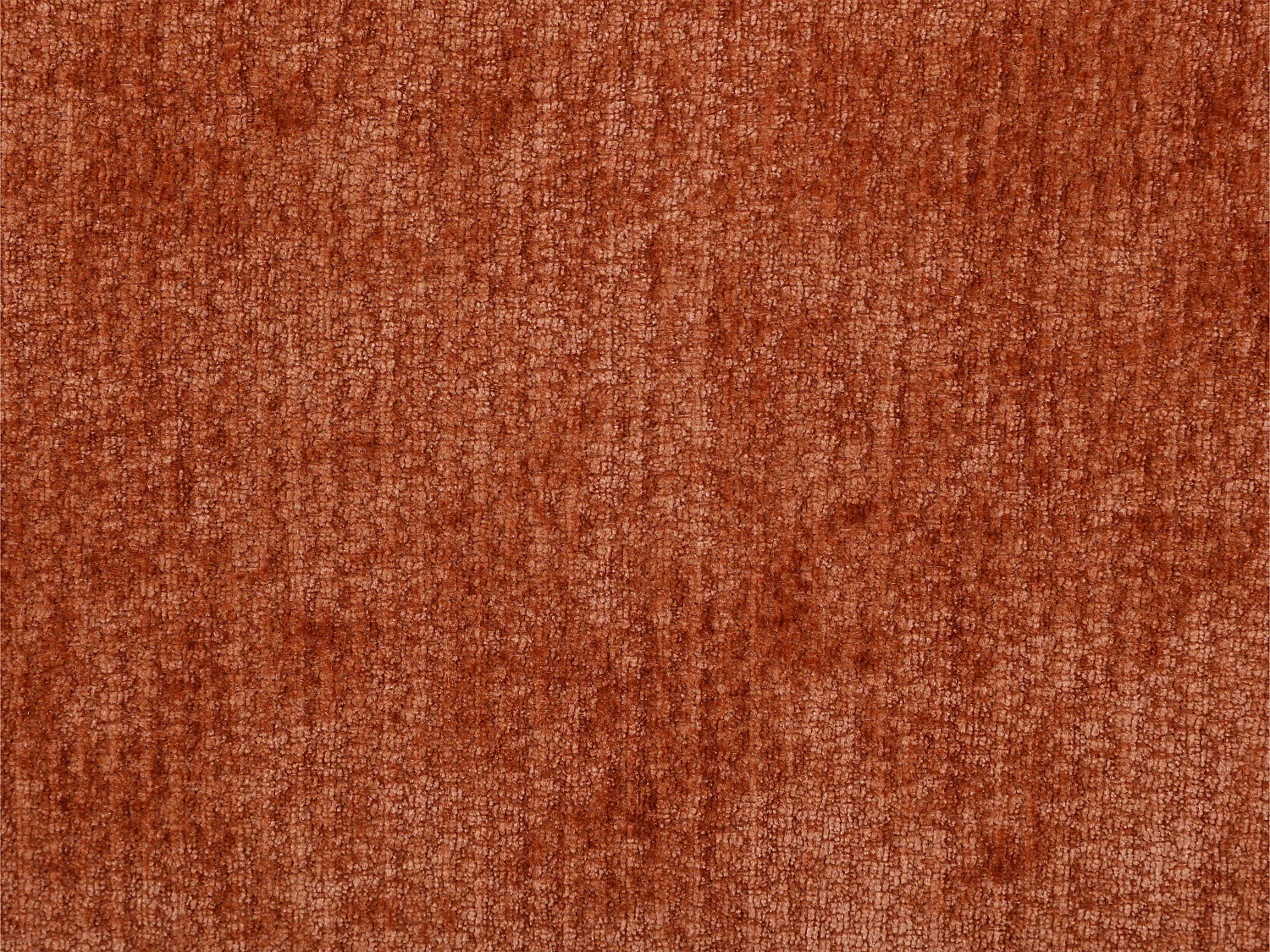 Fauteuil en tissu texturé terracotta CASERTA