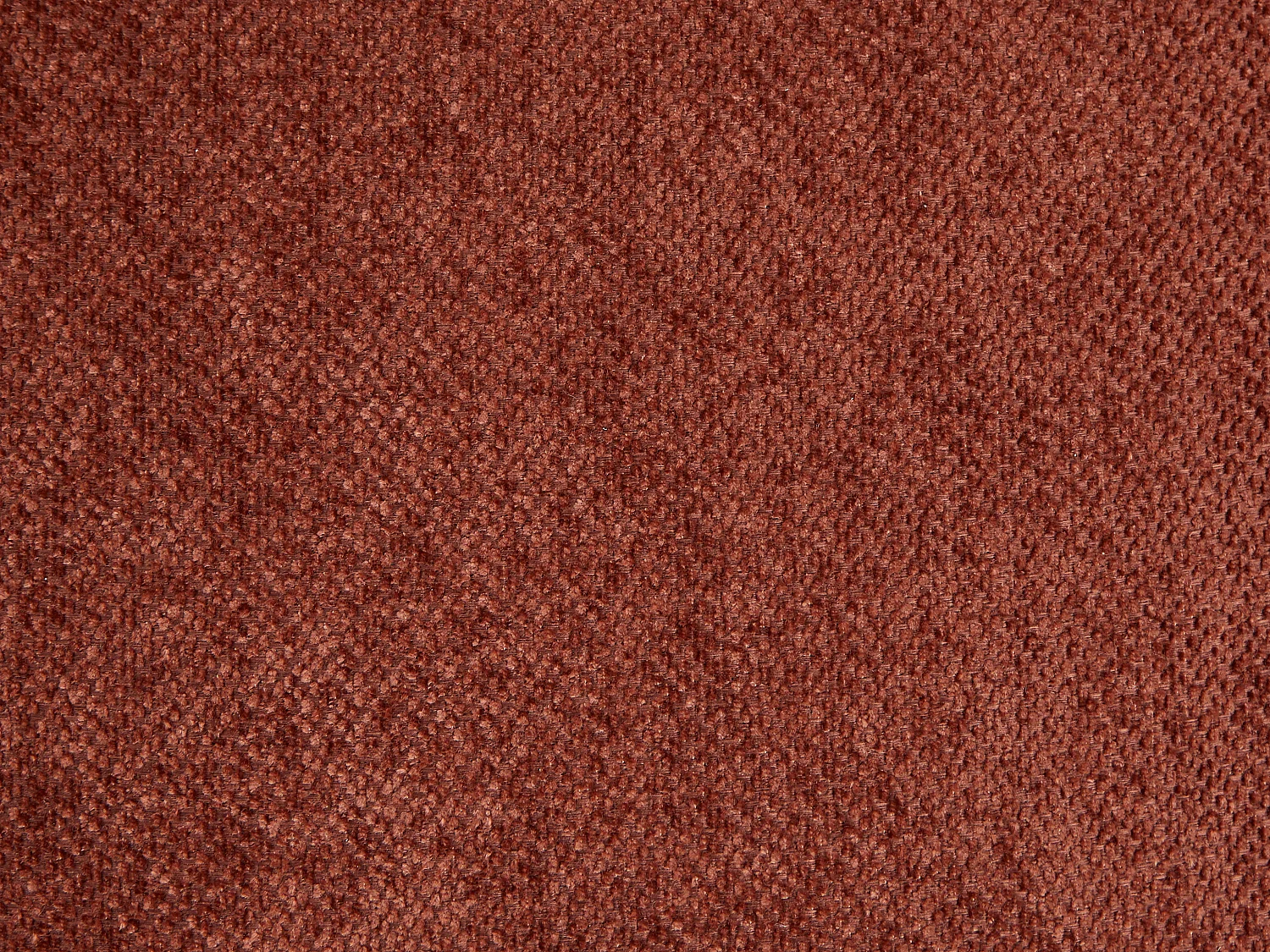 Canapé 2 places compressé en tissu texturé terracotta BENAFO