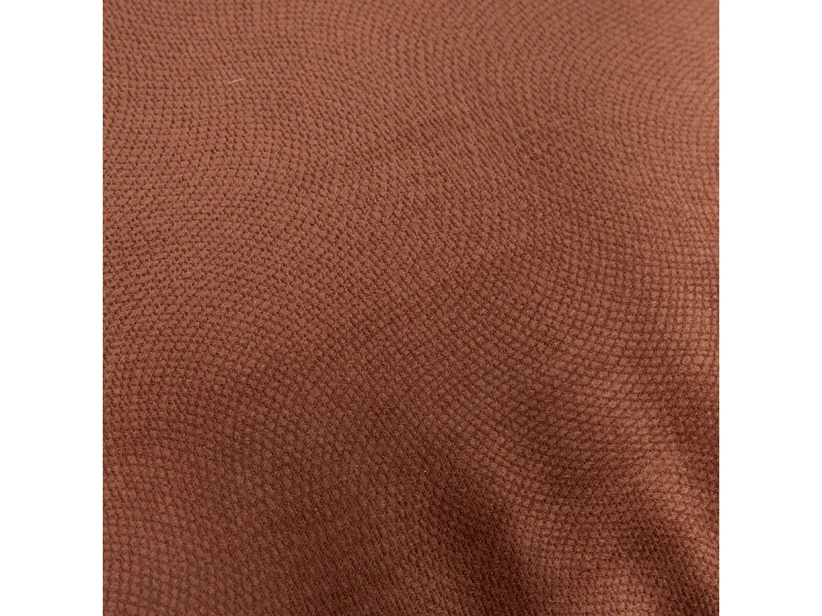 Lot de 2 coussins déhoussables en polyester coloris marron - Longueur 45 x largeur 6 x Hauteur 45 cm