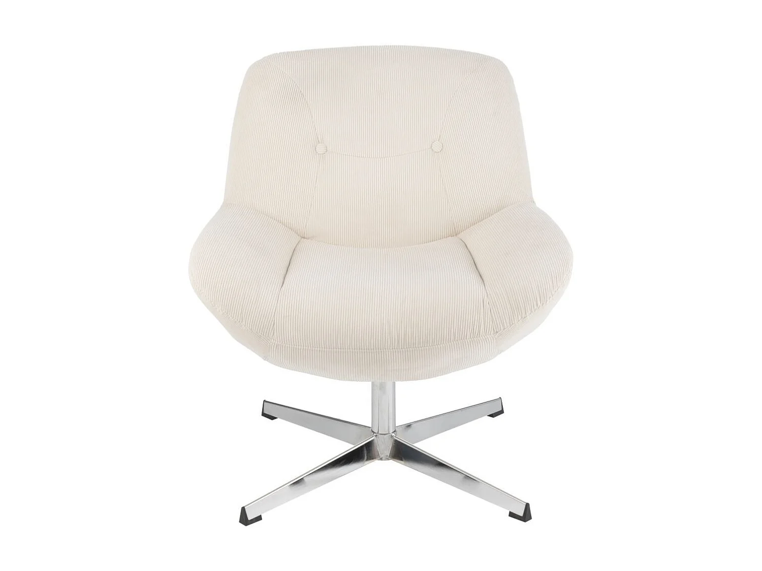 Fauteuil Lounge "Chill" 79cm Crème