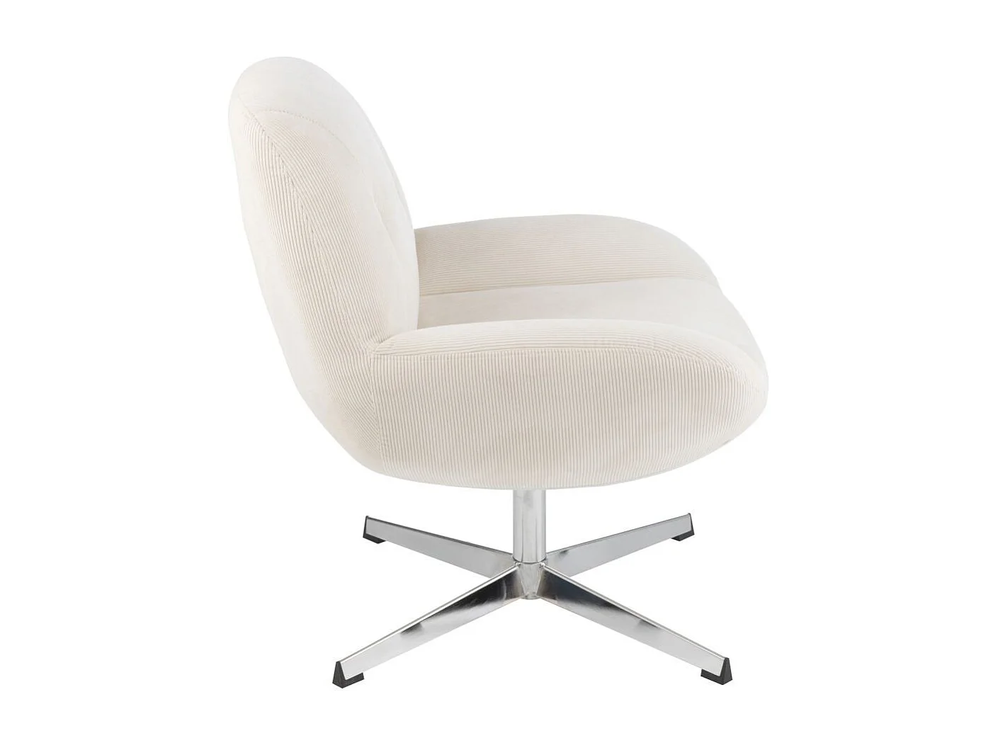 Fauteuil Lounge "Chill" 79cm Crème