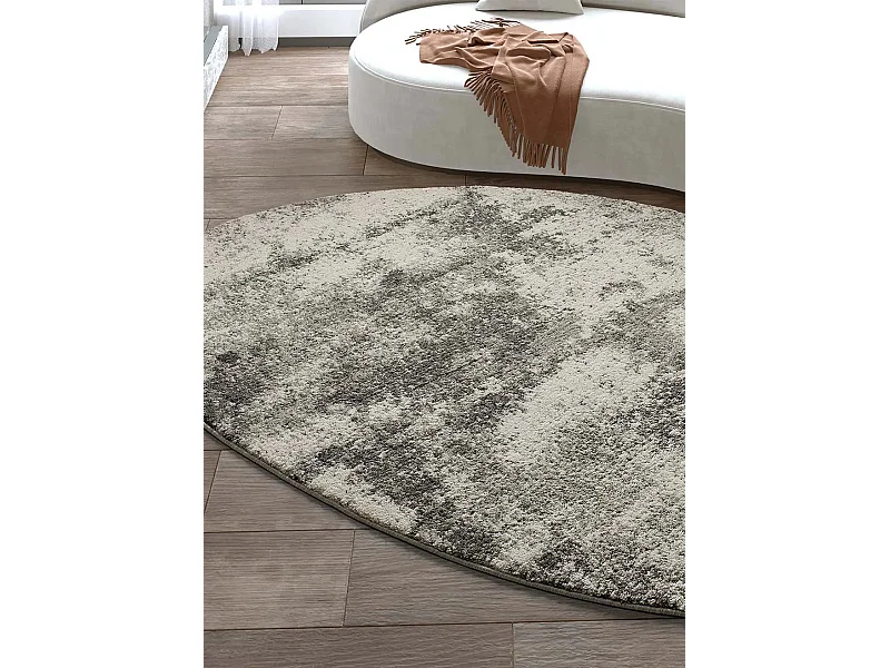 Tapis intérieur - abstrait - gris - 194 x 290 cm - REFLEX PIEDRA