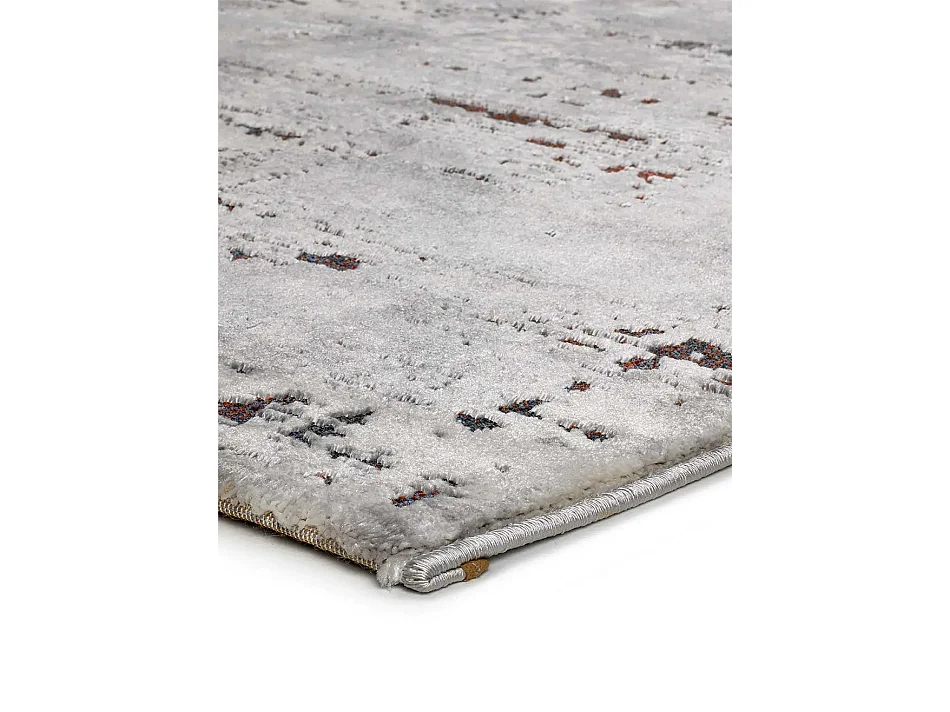 Tapis intérieur - abstrait - gris / multicolore - 120 x 170 cm - GRACEFUL