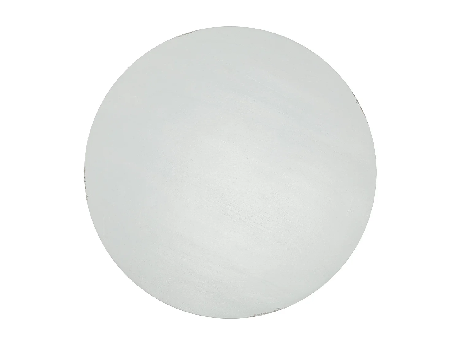 Table d'appoint - rond Ø 60 cm - Bois - Blanc antique - Farragut