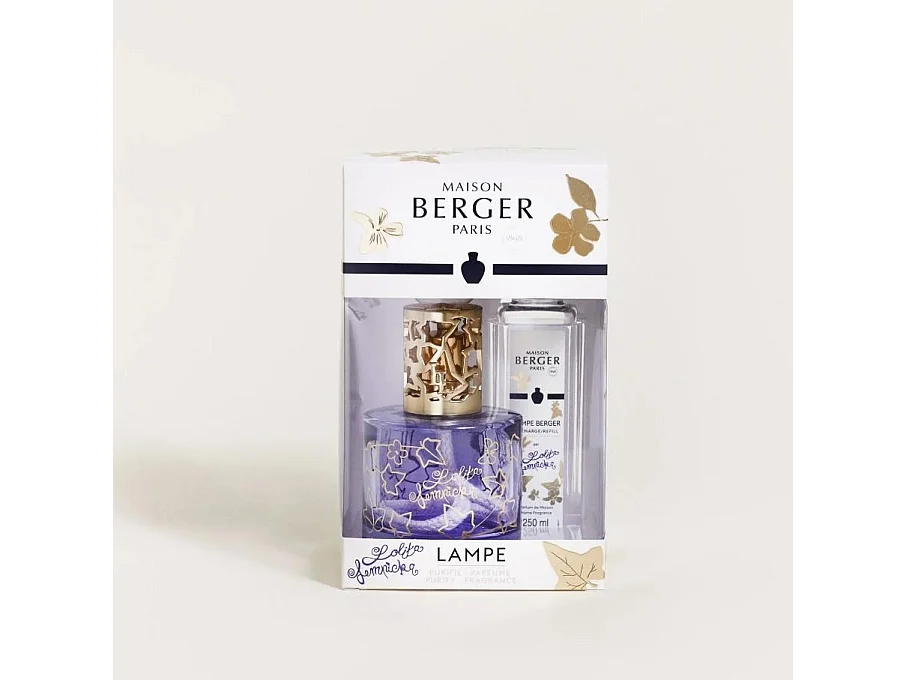 Coffret lampe Berger Pure Lolita Lempicka Parme