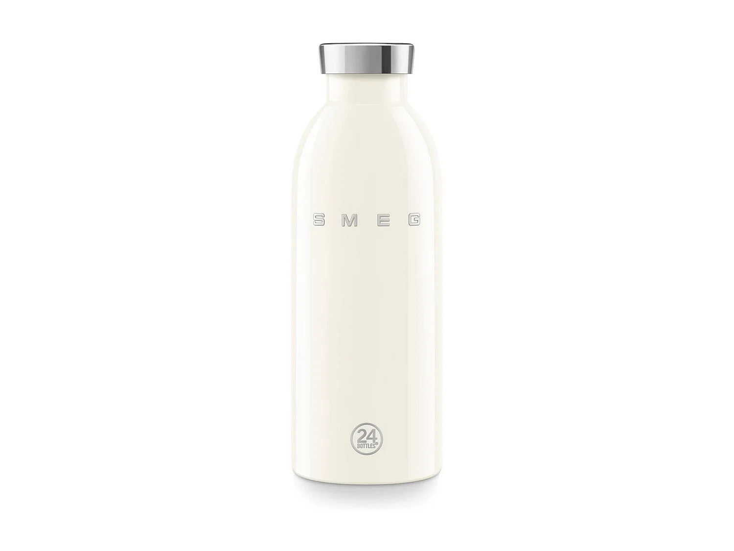 Smeg Gourde isotherme 0.5l en acier inoxydable crème - WBF01CR