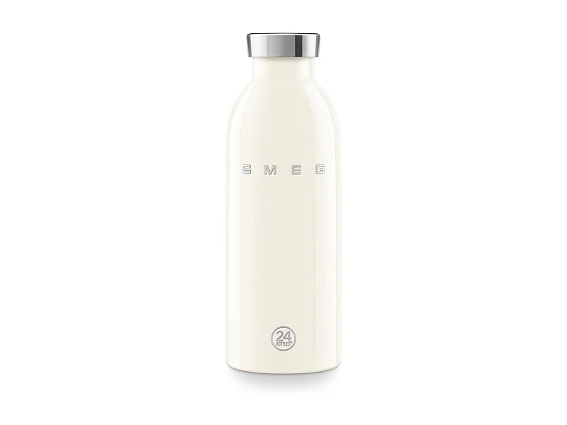 Smeg Gourde isotherme 0.5l en acier inoxydable crème - WBF01CR