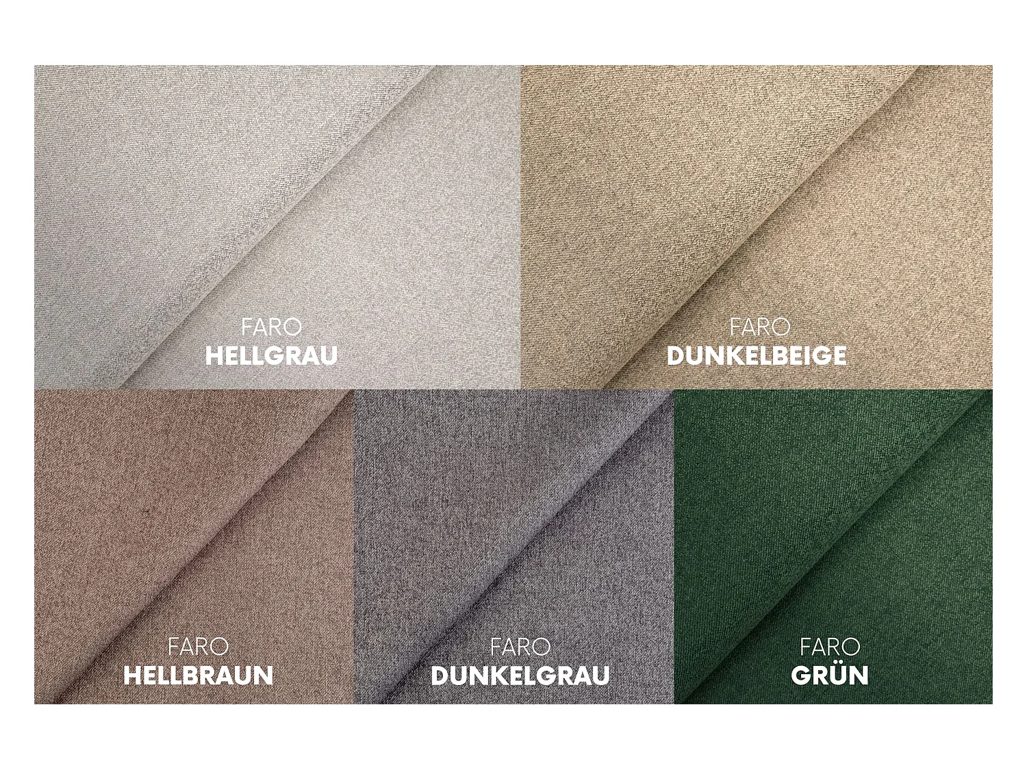 Divano letto NOMI con contenitore e funzione letto, tessuto Faro, marrone chiaro