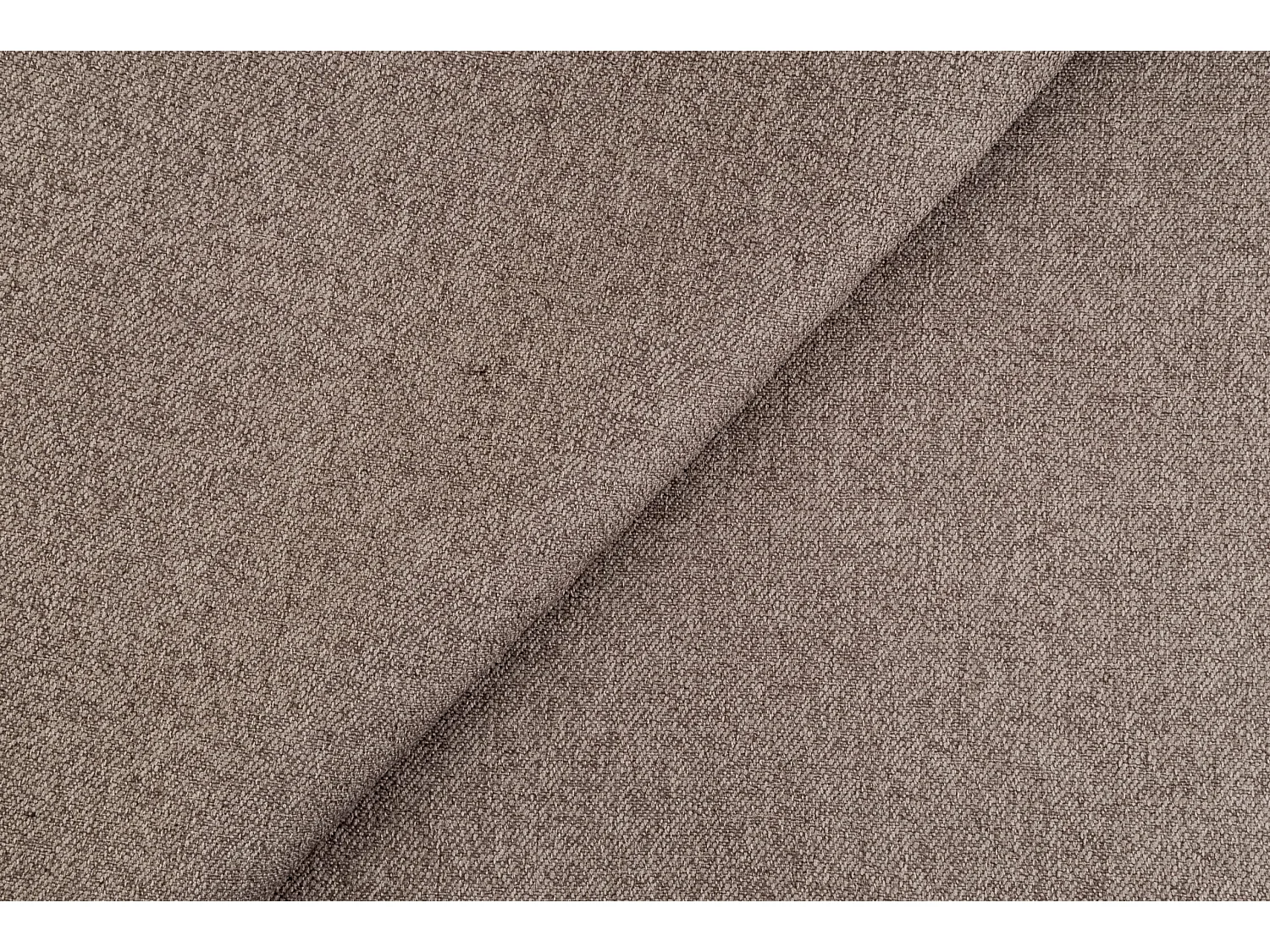 Canapé-lit NOMI avec rangement et fonction couchage, tissu Faro, marron clair