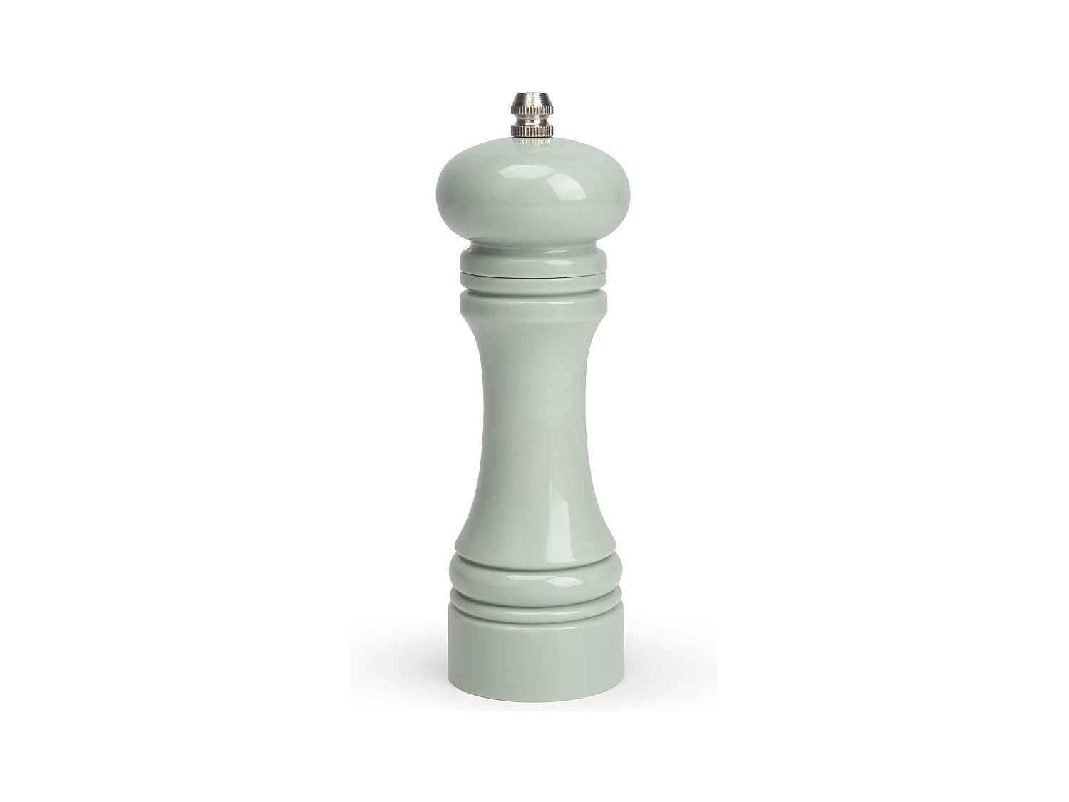 Menastyl - Moulin Sel Poivre 18.5cm En Plastique Celadon Broyeur Ceramique