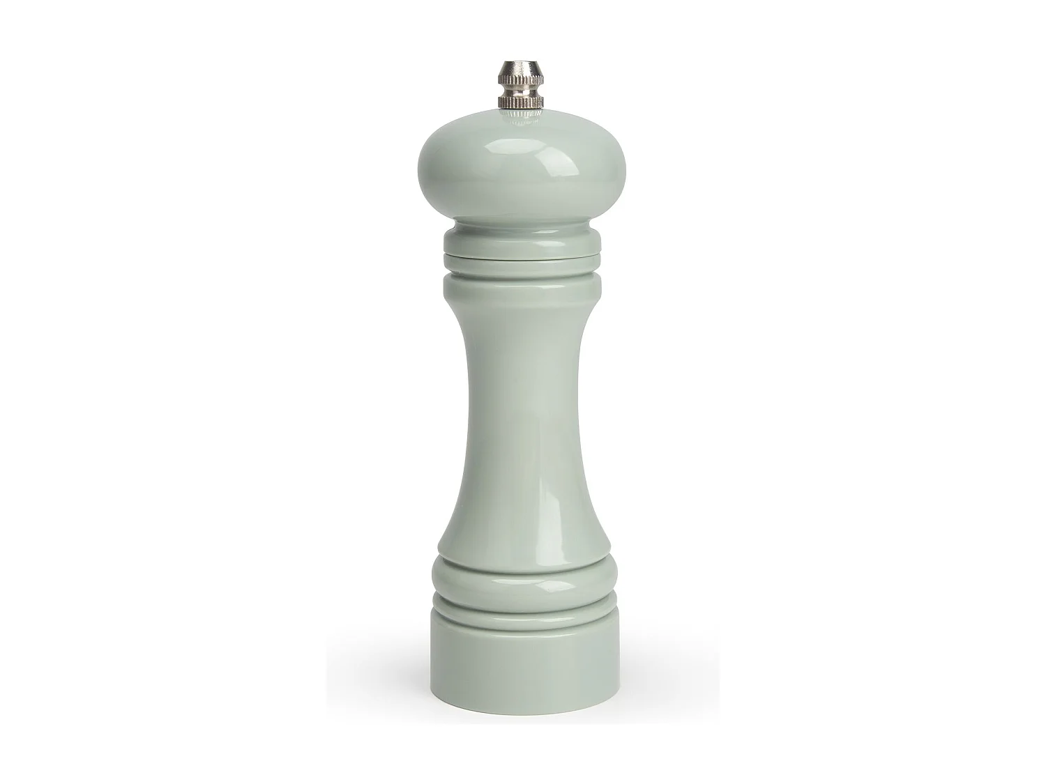 Menastyl - Moulin Sel Poivre 18.5cm En Plastique Celadon Broyeur Ceramique