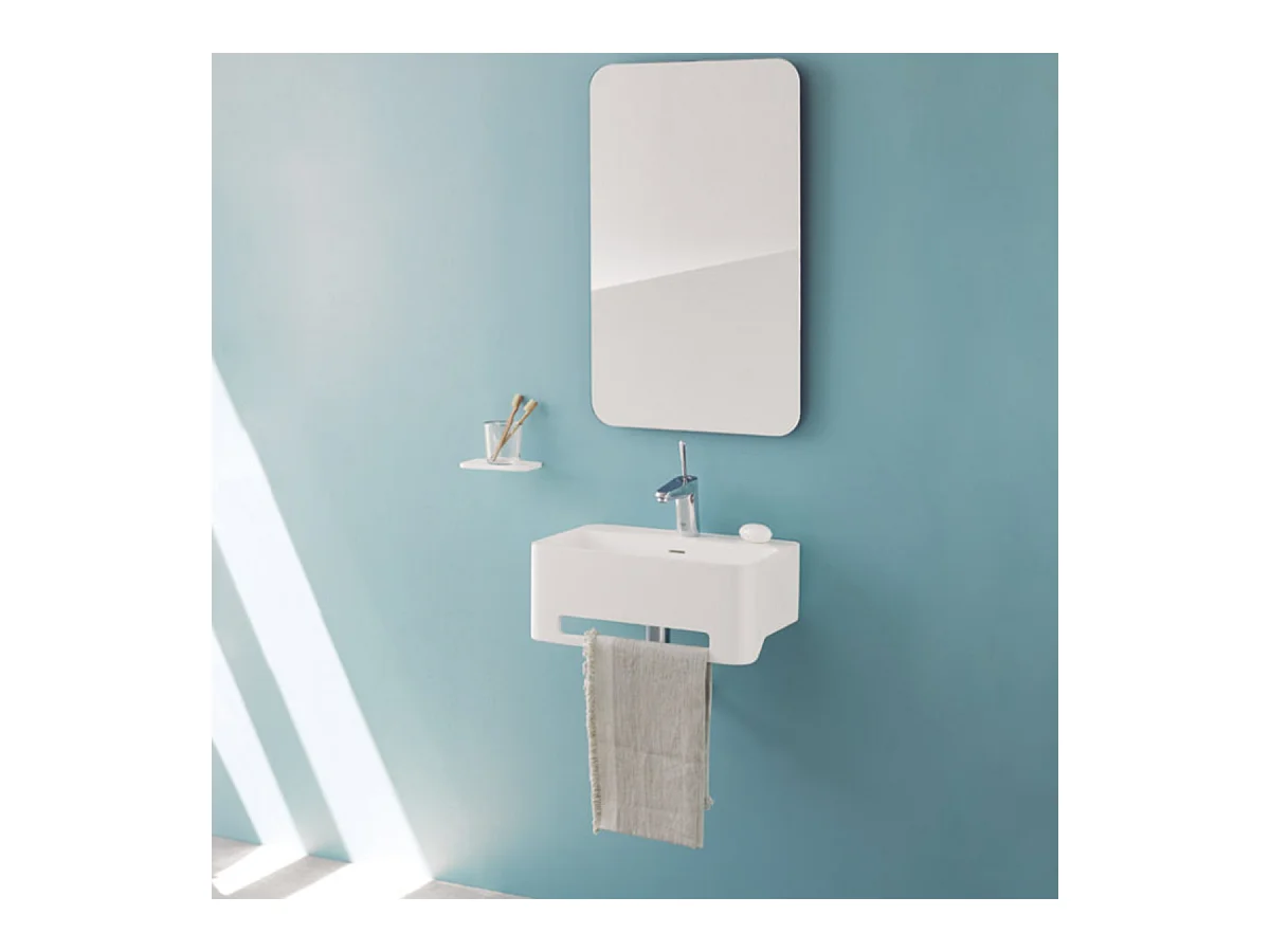 Hängendes Design-Waschbecken CORK