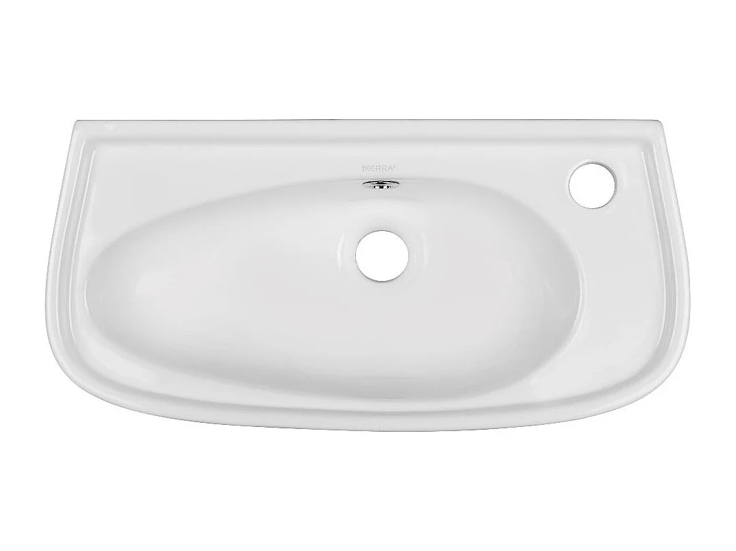 Waschbecken hängend ELFY 51 cm aus Keramik