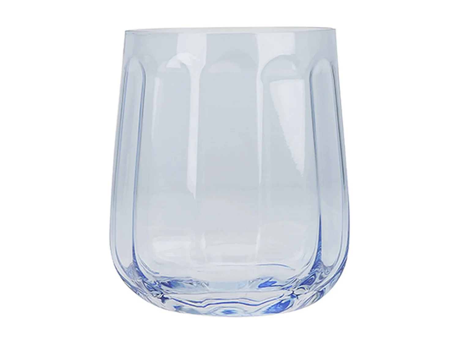 Novastyl - Lot De 4 Gobelets Riviera 52.5cl En Verre Bleu