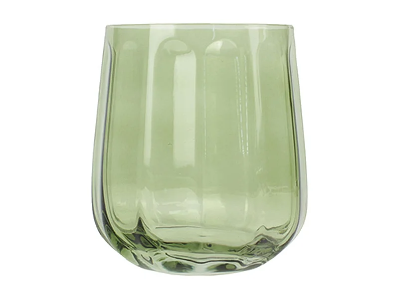 Novastyl - Lot De 4 Gobelets Riviera 52.5cl En Verre Vert