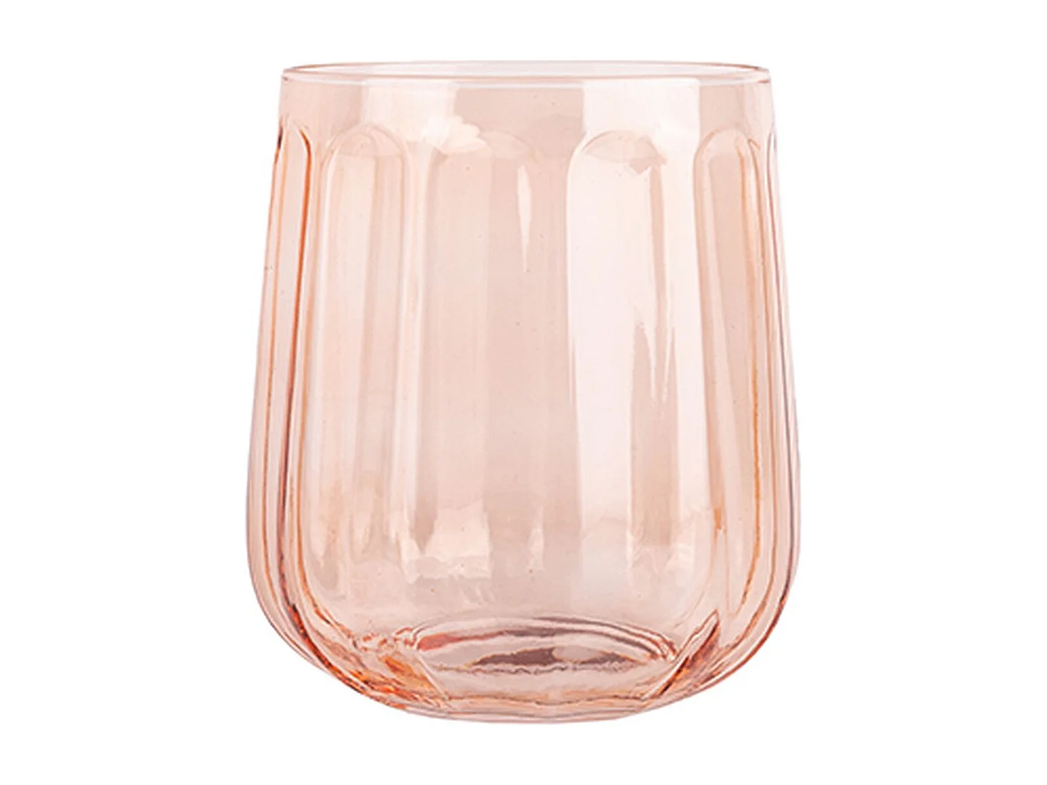 Novastyl - Lot De 4 Gobelets 52.5cl Riviera 52.5cl En Verre Orange