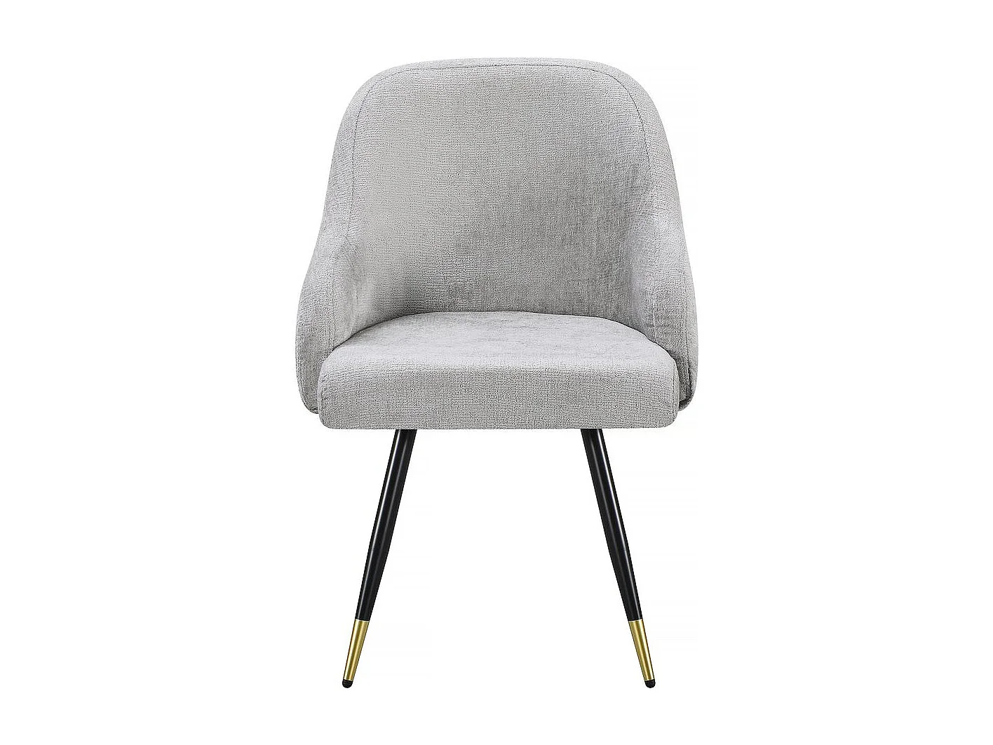 Lot de 2 chaises en tissu "Harmony" - 54 x 57 x 90 cm - Beige