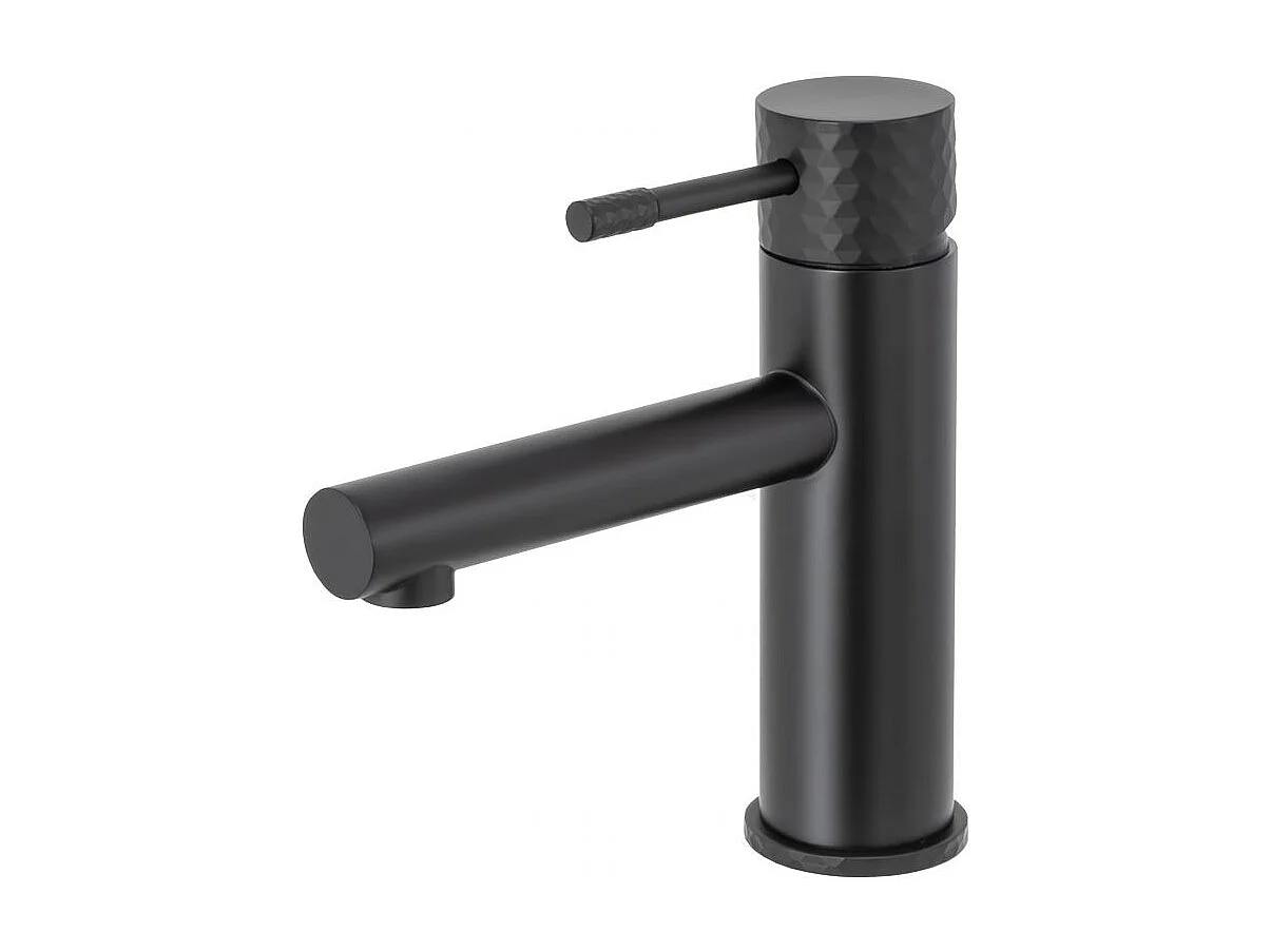 Einhebelmischer für Waschbecken ASTANA schwarz matt