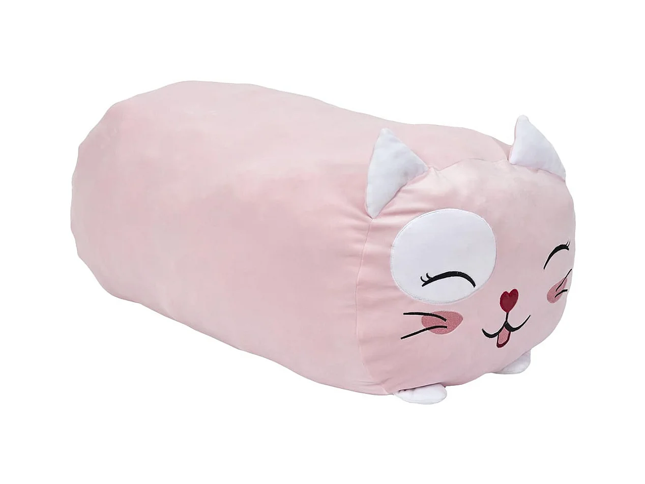 Coussin Peluche Chat Rose XXL 90cm - KITTY