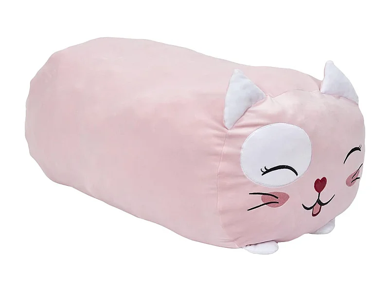Coussin Peluche Chat Rose XXL 90cm - KITTY