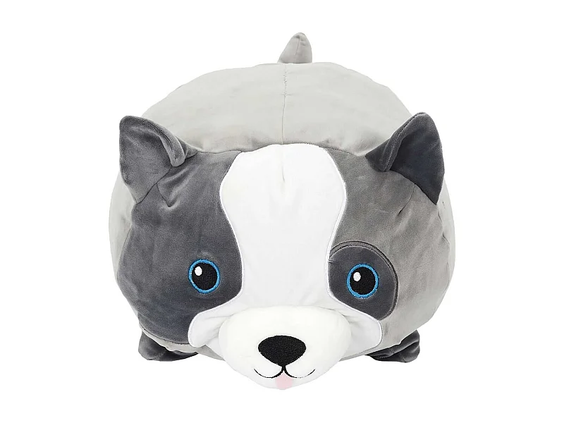 Peluche Coussin Chien Gris - BOBBY