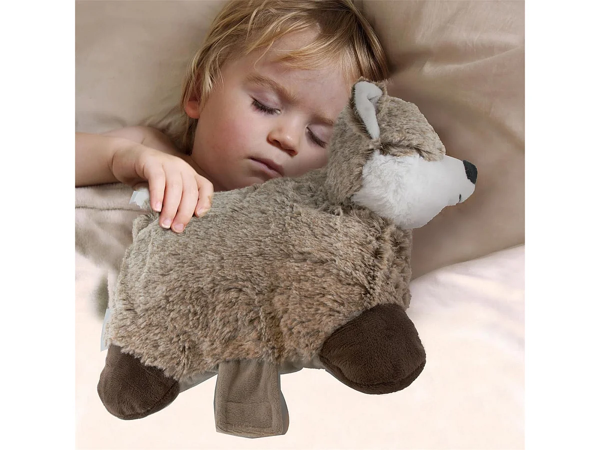 Peluche Coussin Bouillotte Micro-Ondable Tissu Ultra Doux - CERIO