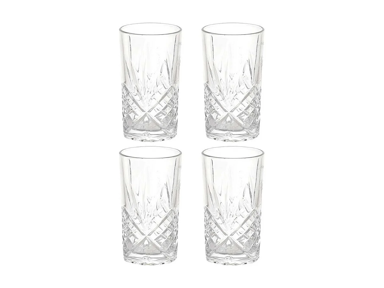 Set de 4 verres à cocktail de 35 cl