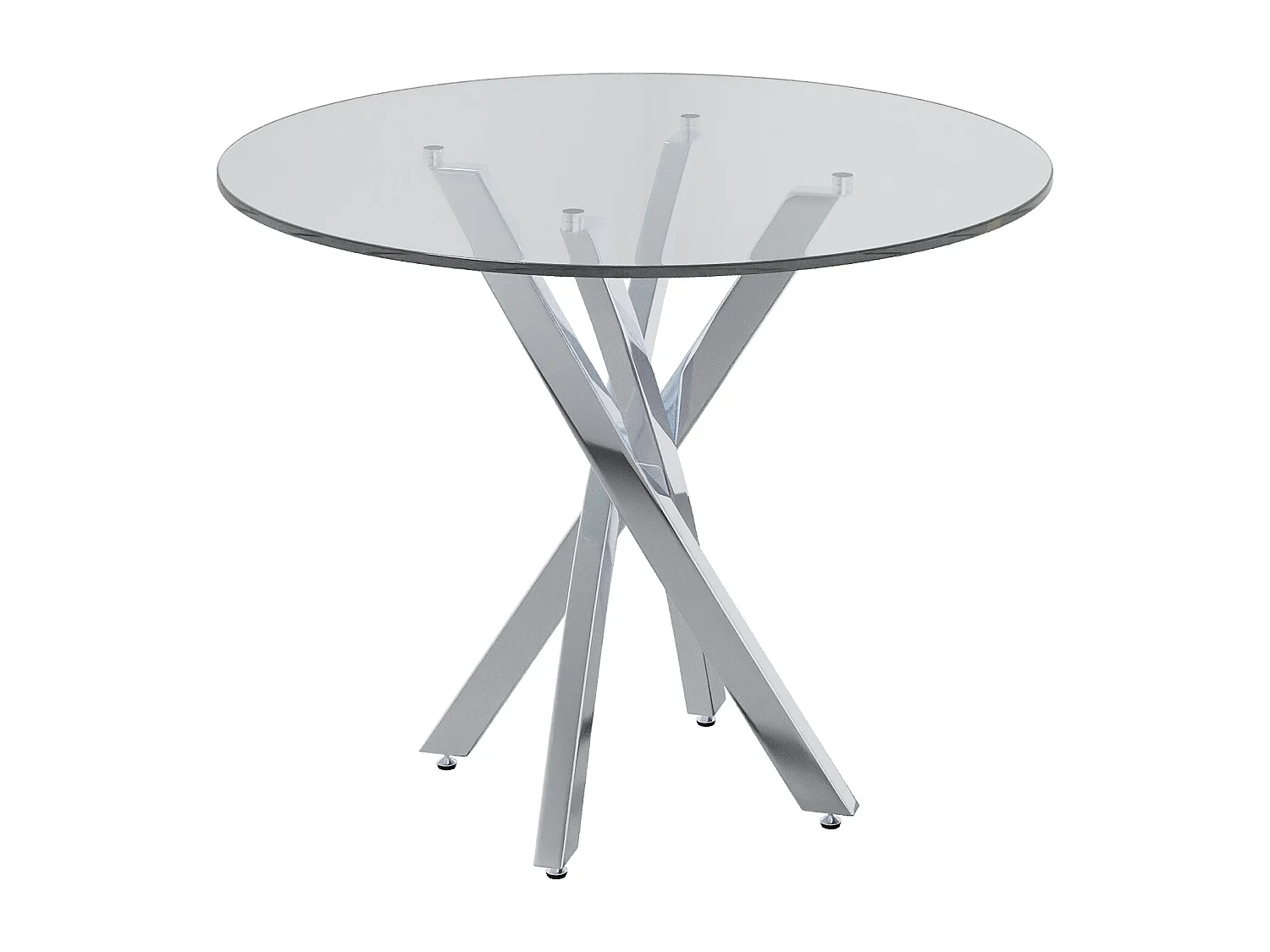 Ensemble de table à manger 80x80x75cm avec 2 chaises velours noir, table en verre, pied en métal