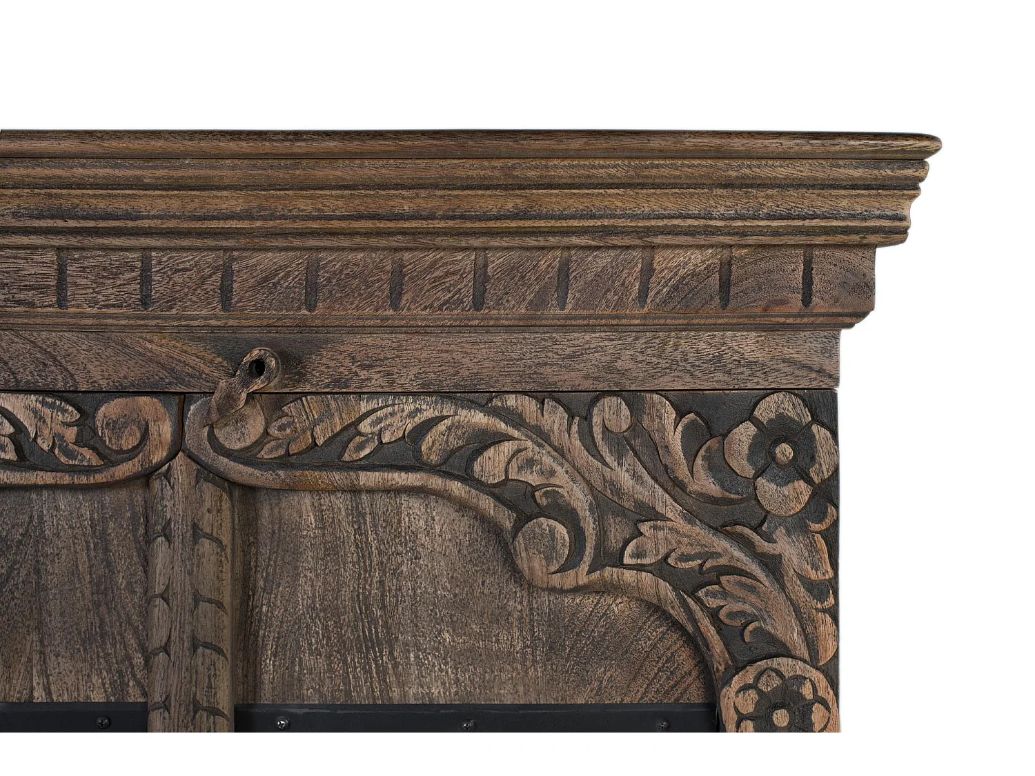 Sideboard mit vier Türen handgefertigt aus Mangoholz