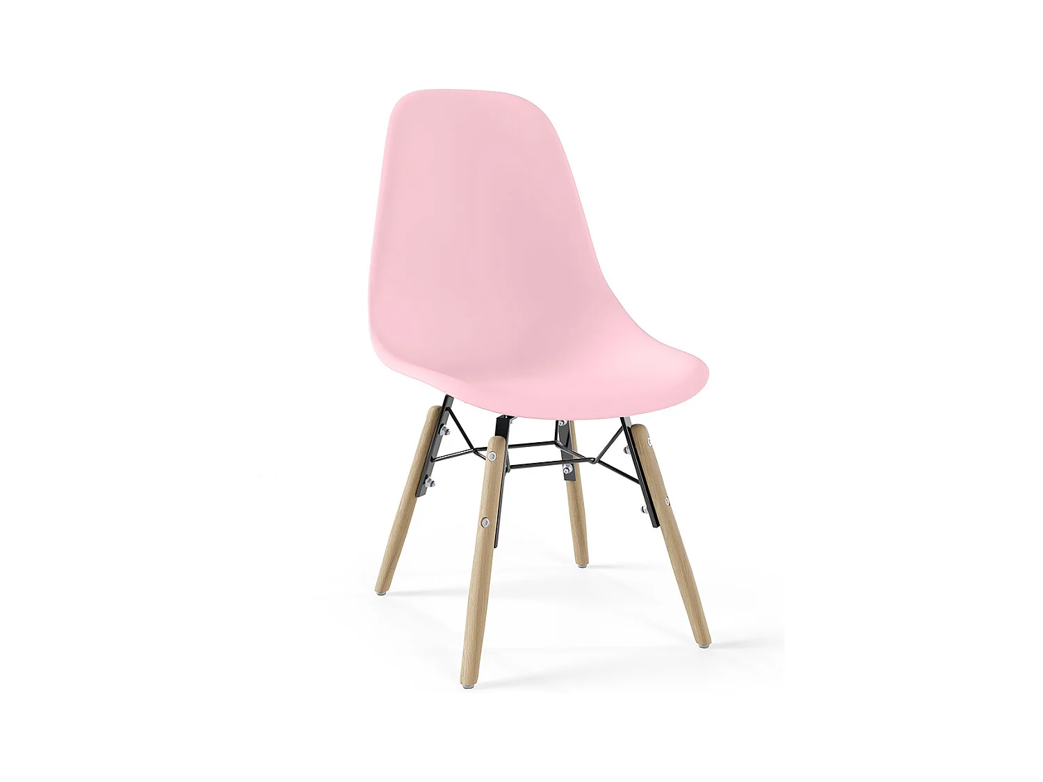 Sedia per Bambini - Design Scandinavo - Gambe in Legno - Skögur